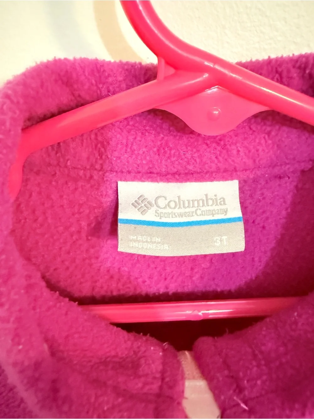 Columbia BUNDLE- 3T Girls Fleece Jacket/Sweatshirts
